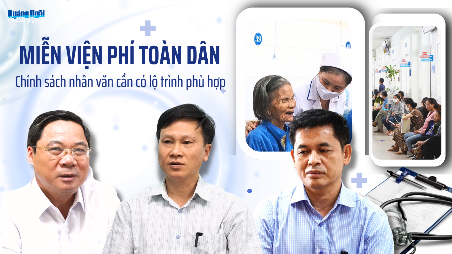 Miễn viện phí toàn dân: Chính sách nhân văn cần có lộ trình phù hợp