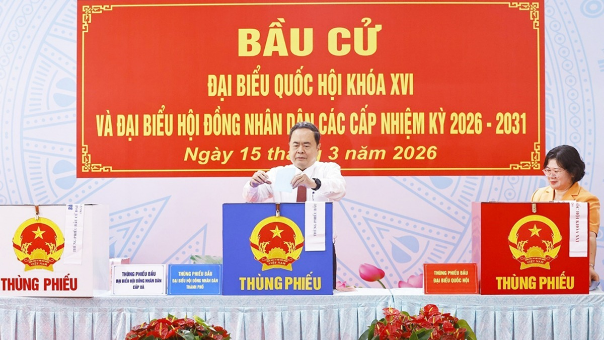 Chiều nay (21/3), công bố danh sách trúng cử đại biểu Quốc hội khóa XVI