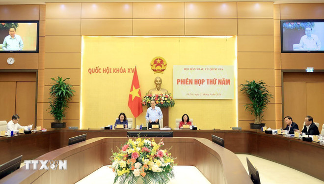 Thông qua Nghị quyết công bố kết quả bầu cử đại biểu Quốc hội khóa XVI