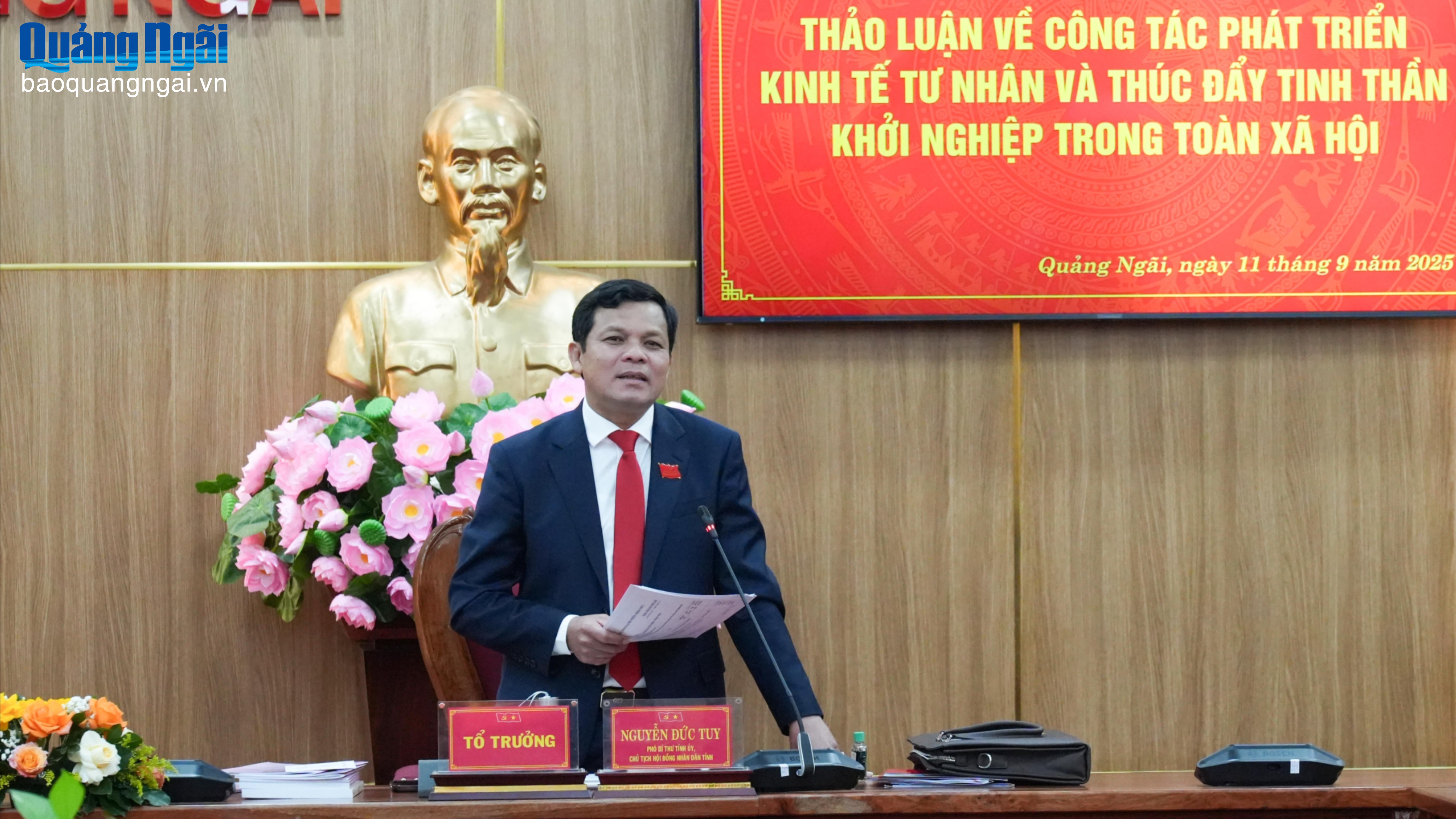 Thúc đẩy tinh thần khởi nghiệp, tạo thuận lợi cho kinh tế tư nhân phát triển