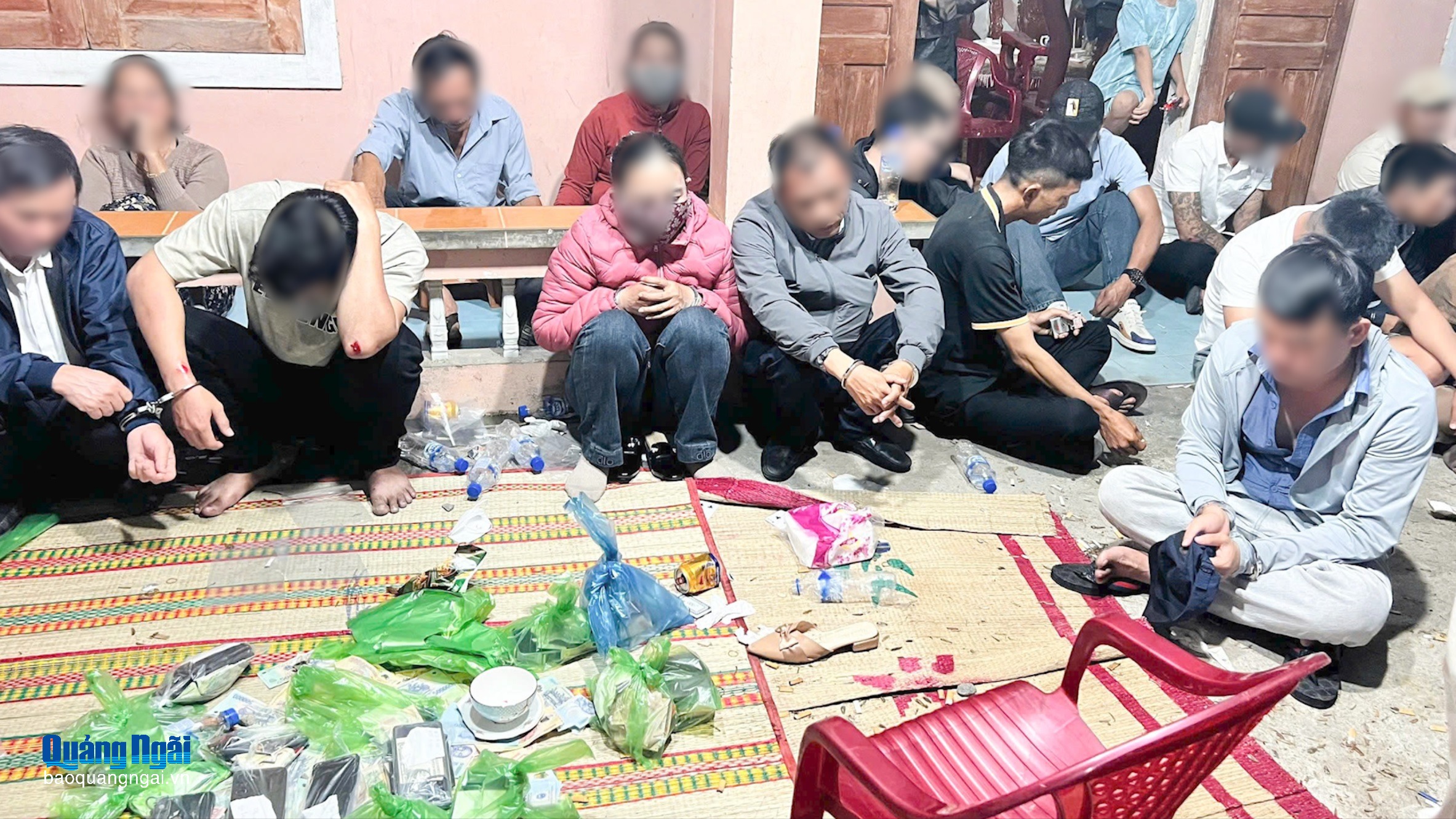 Triệt phá điểm đánh bạc có quy mô lớn