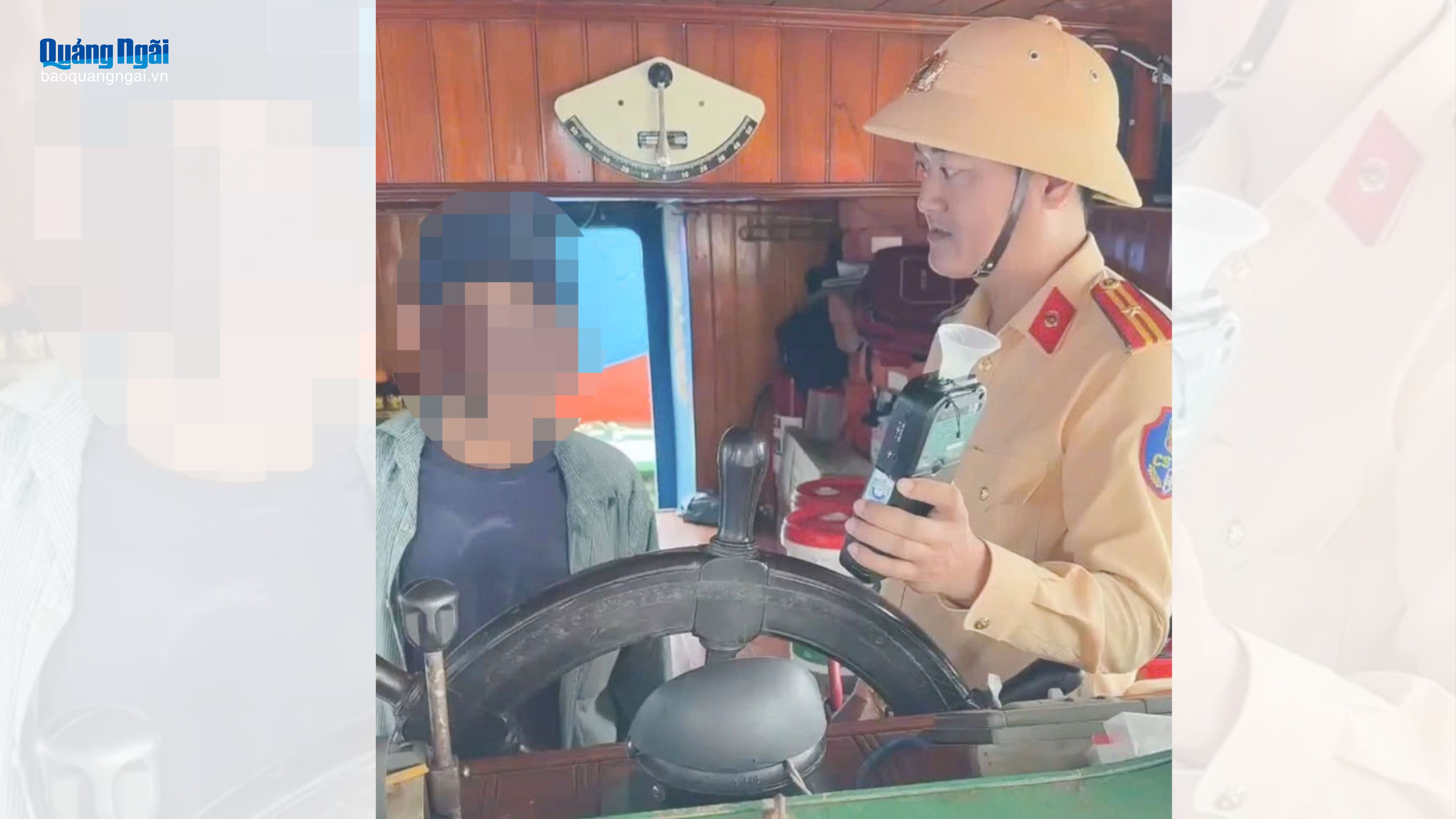 Xử lý lái tàu vi phạm nồng độ cồn