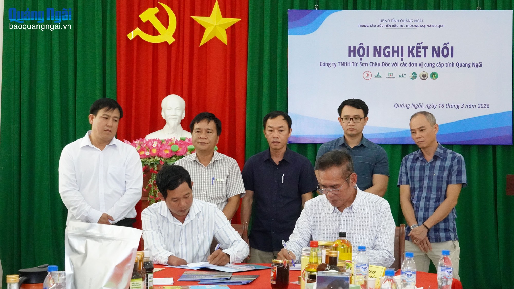 Kết nối đưa sản phẩm Quảng Ngãi vào thị trường An Giang