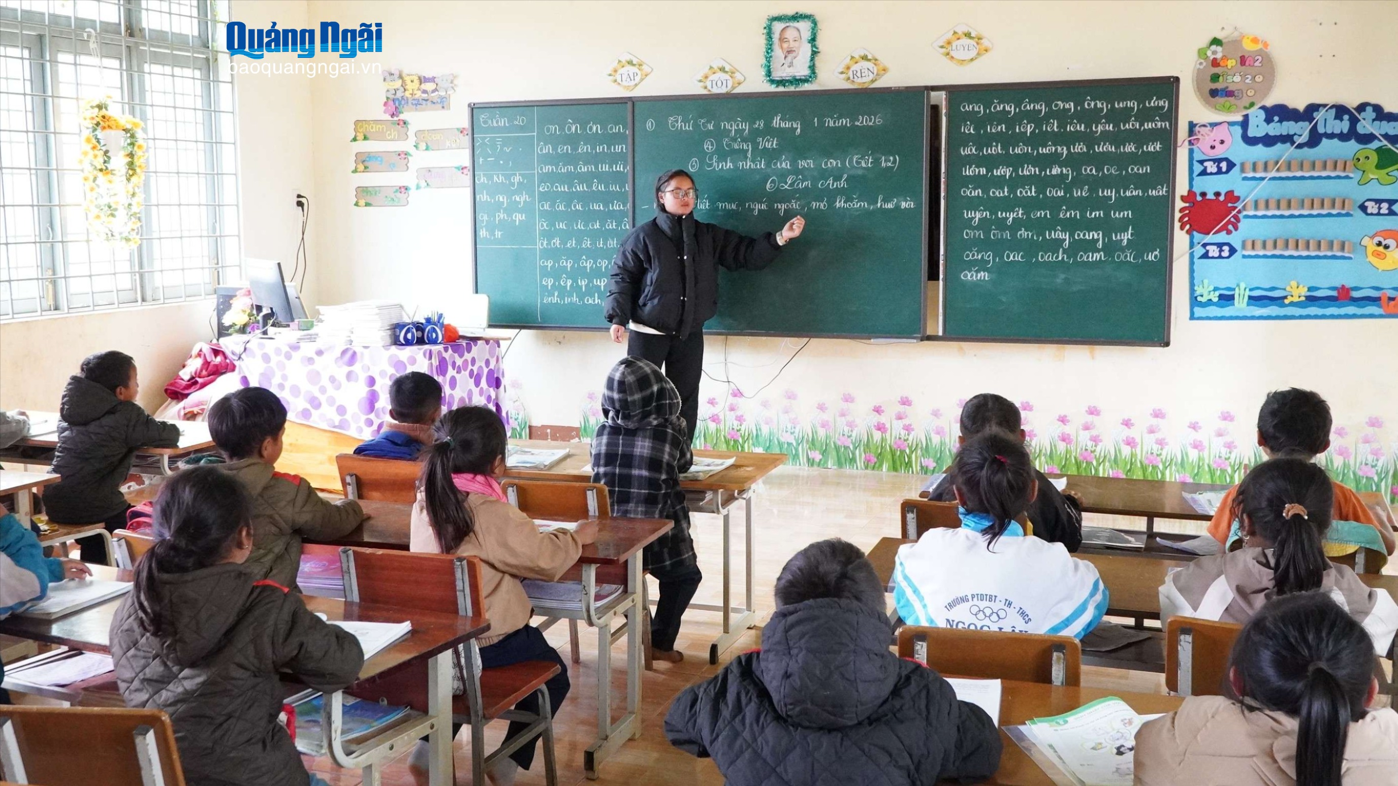 Chủ động bảo đảm sức khỏe học sinh trong mùa lạnh