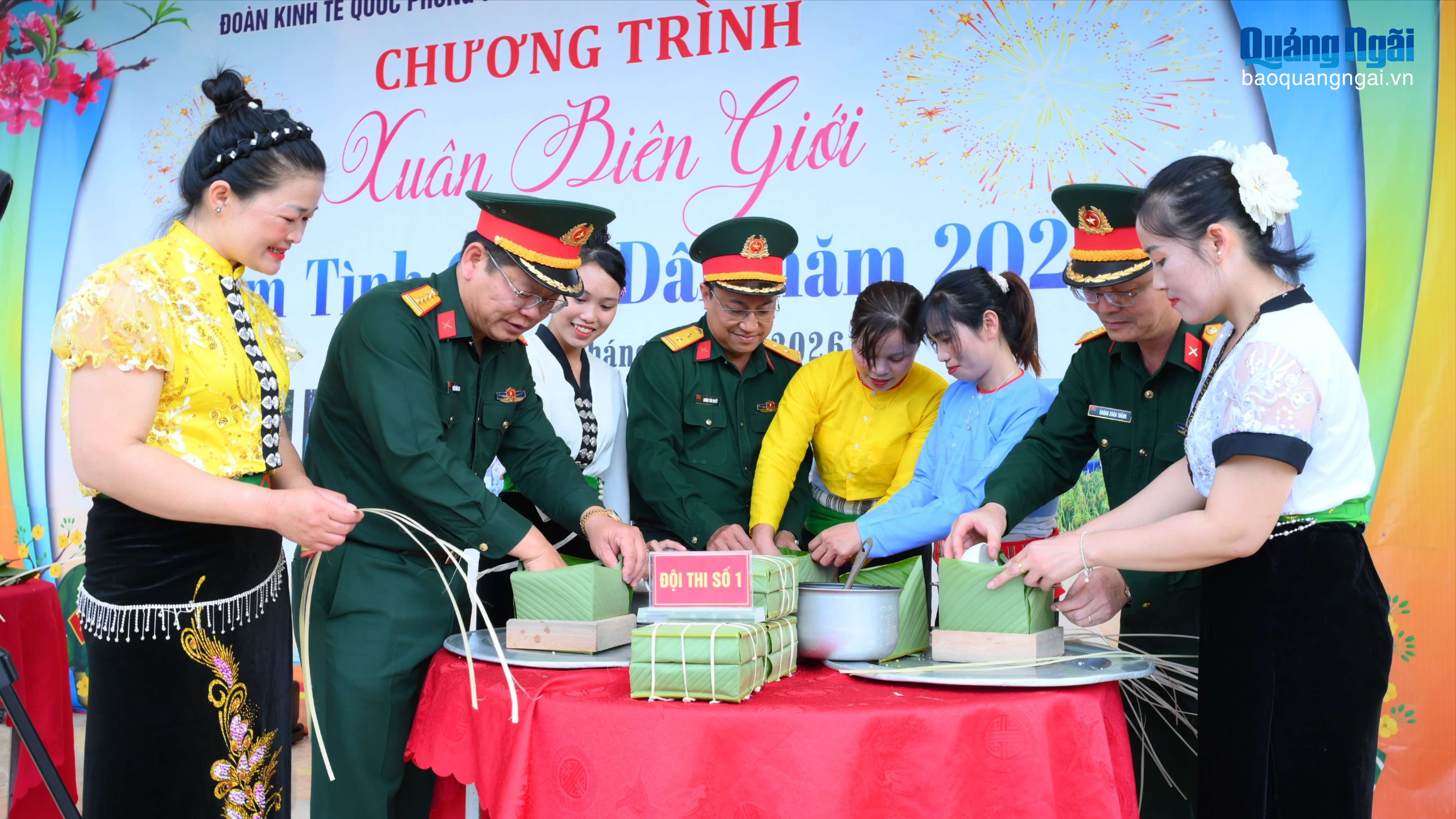 Xuân biên giới, thắm tình quân dân