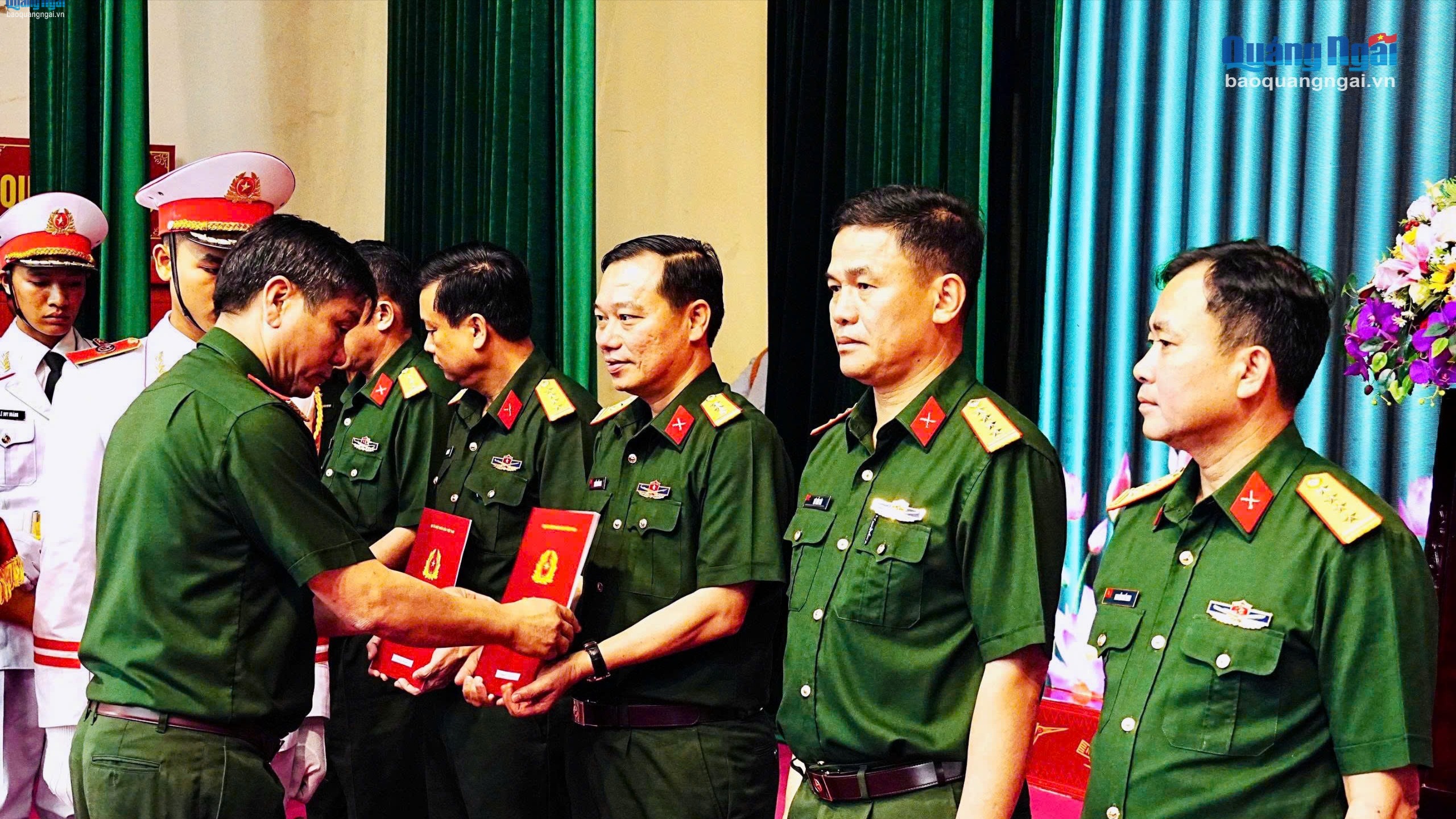 Thượng tá Trần Thế Phan giữ chức Chỉ huy trưởng Bộ CHQS tỉnh Quảng Ngãi mới