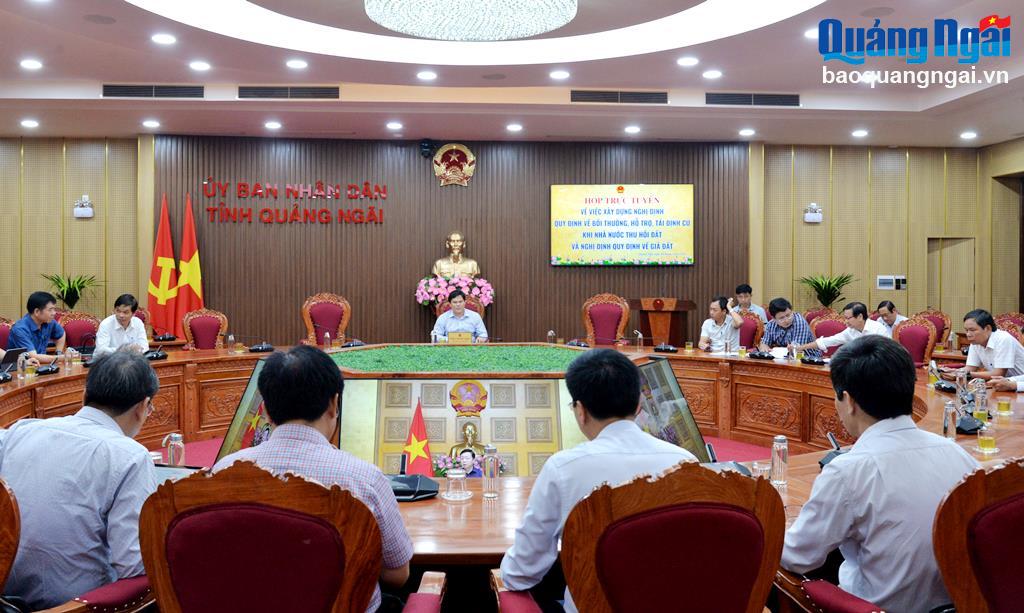 Xây dựng quy định về bồi thường, hỗ trợ, tái định cư và quy định về giá đất