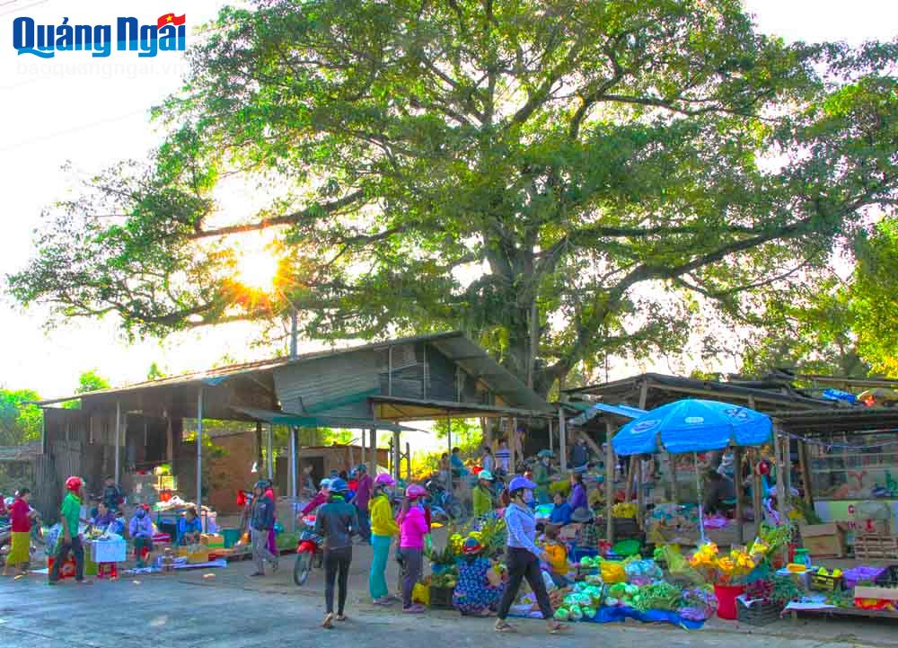 Ấm áp tình người trong sương sớm chợ đông