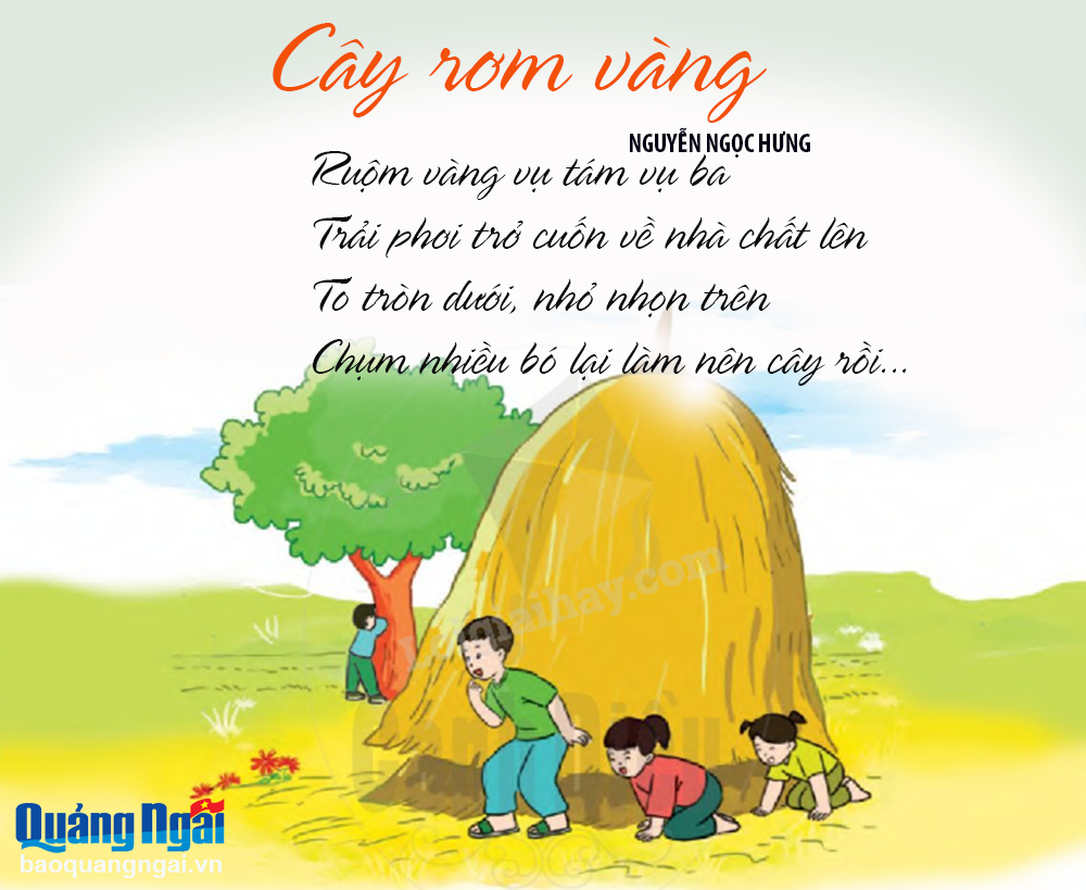 Cây rơm vàng
